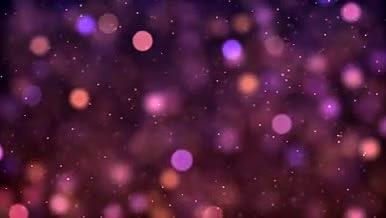 梦幻粉紫色动态粒子背景视频的预览图